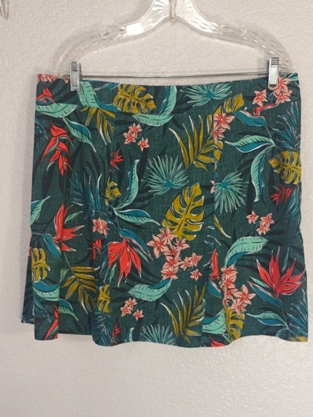 Rip Skirt Hawaii XL Wrap Skirt Vintage Bali Jungle Quick-Dry Knee-Length Pockets - Picture 4 of 6